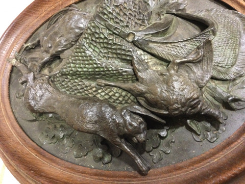 Jagdtrophäe aus dem 19. Jahrhundert 