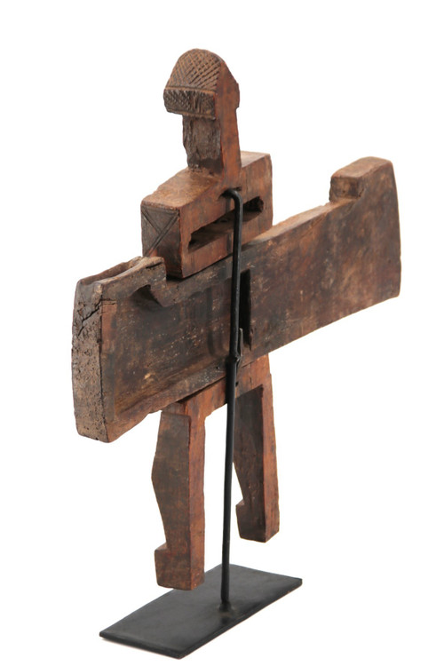MOSSI anthropomorphic door lock from Burkina Faso