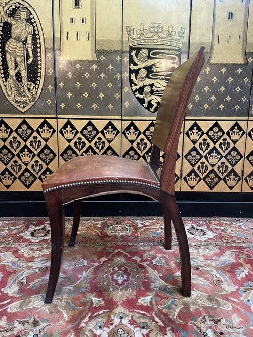 Suite de 6 chaises Art Déco 