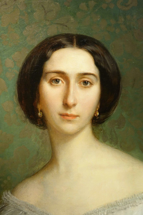 Porträt einer jungen Aristokratin, Frankreich, um 1850