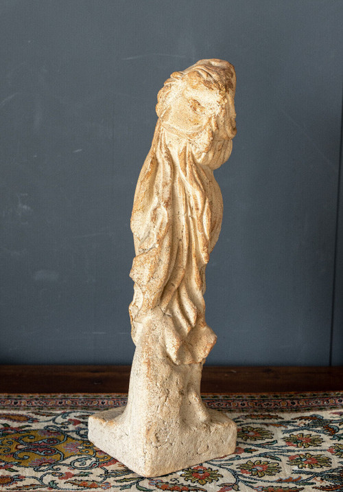 Statue of a woman dancing in the Antique style, modeled by Michel Caryl's workshop in Provence