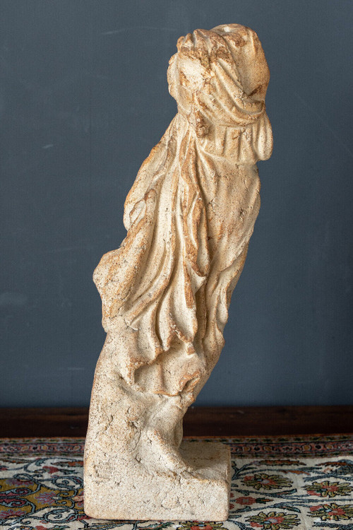 Statue of a woman dancing in the Antique style, modeled by Michel Caryl's workshop in Provence