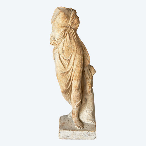 Statue of a woman dancing in the Antique style, modeled by Michel Caryl's workshop in Provence
