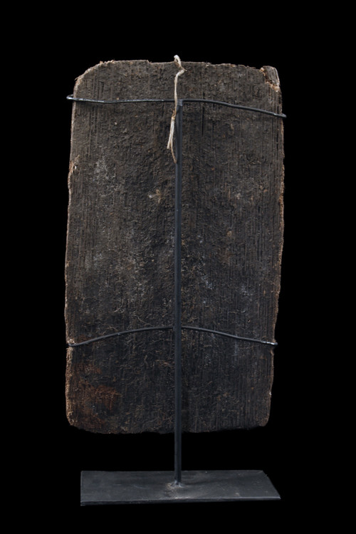 Small painted bark, Oceanic art, first arts, tribal art, paintings, Papua New Guinea