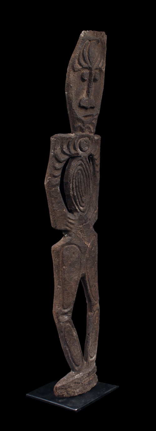 Charme rituel, art tribal, art océanien, Figure de culte, sculpture, Papouasie Nouvelle Guinée