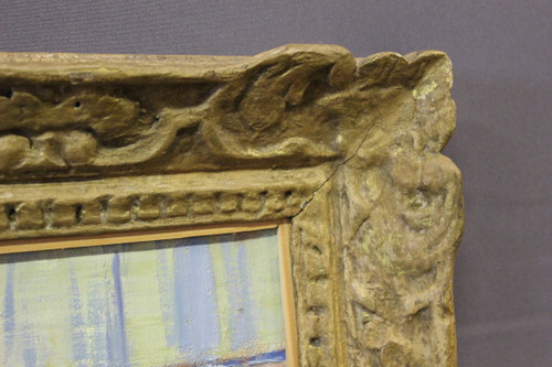 Huile Sur Toile Nu Au Vase De Chine Par Vauclin