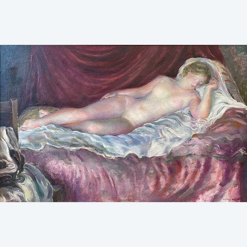 Camille ROCHE (1894–1948), "Sleeping girl", nude