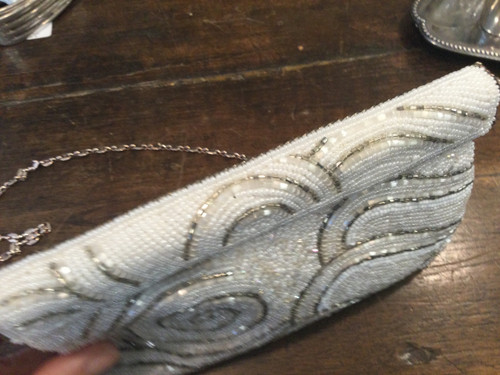 50s beaded clutch