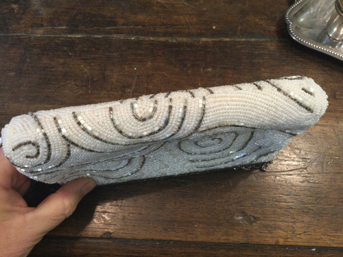 50s beaded clutch