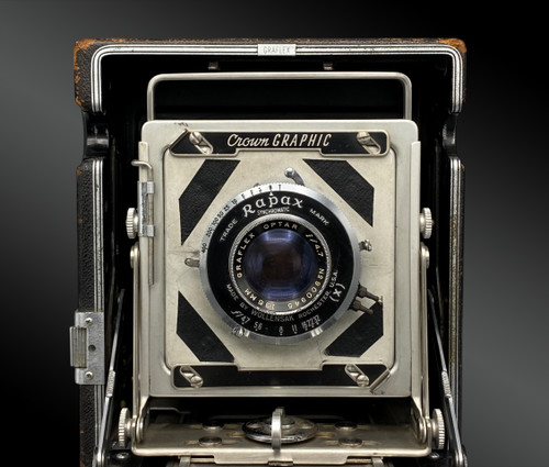 Appareil photographique de presse CROWN GRAPHIC SPECIAL 4 x 5 Etats-Unis XXème