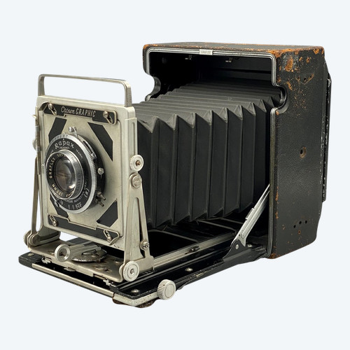Appareil photographique de presse CROWN GRAPHIC SPECIAL 4 x 5 Etats-Unis XXème