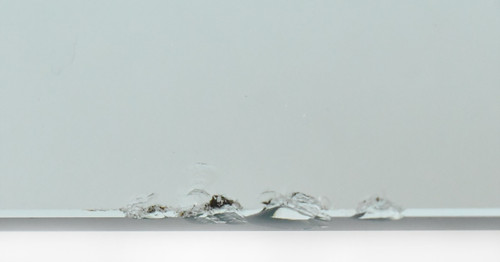 Gae AULENTI (1927-2012) Table basse modèle "Tavolo con ruote" pour Fontana Arte 