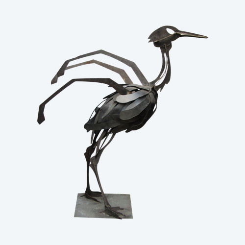 Scultura di cicogna