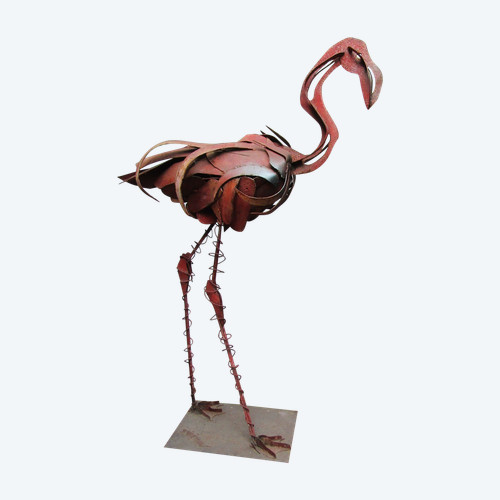 Sculpture Cigogne