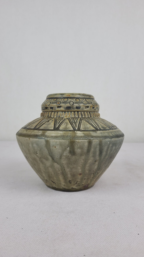 Vase Art Déco en grès Charles Gréber (1853-1935)