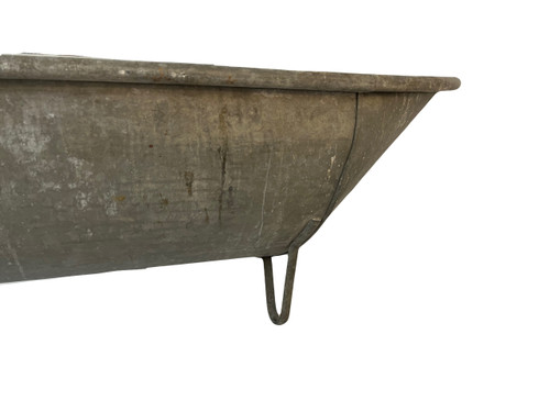 Alte Zinkbadewanne L’Idéale