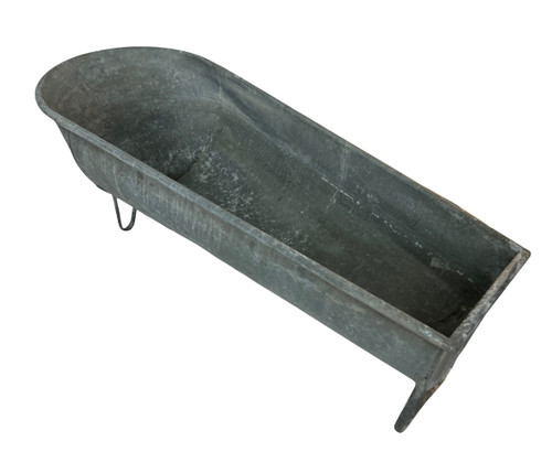 Alte Zinkbadewanne L’Idéale