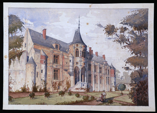 FRENCH School in 1870, The Château de Nantouillet