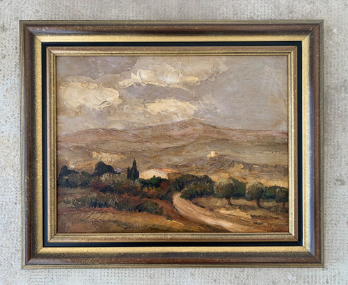 paysage Provençal  sud Drome 