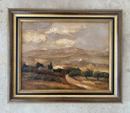 paysage Provençal  sud Drome 