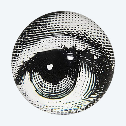 Erstaunliche Briefbeschwererkugel aus Kristallglas von Piero Fornasetti aus den 1970ern. Hergestellt in Italien