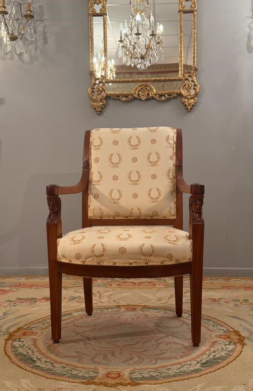 Jacob, Consulate Period Armchair Circa 1800