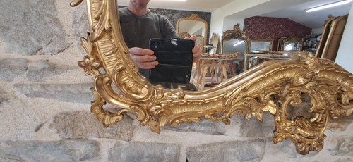 Miroir ancien XIX  143 x 87