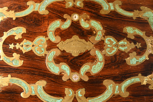 Travailleuse en Palissandre, style Napoléon III, Maison Roll, Fg. St Antoine – Milieu XIXe