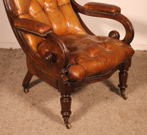 Poltrona Chesterfield - XIX secolo