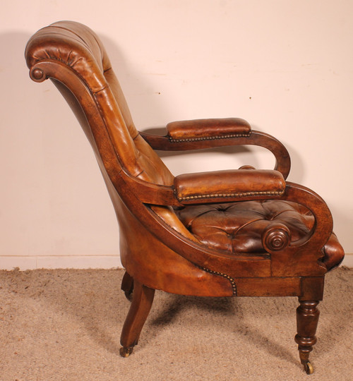 Poltrona Chesterfield - XIX secolo