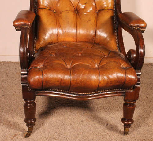 Poltrona Chesterfield - XIX secolo
