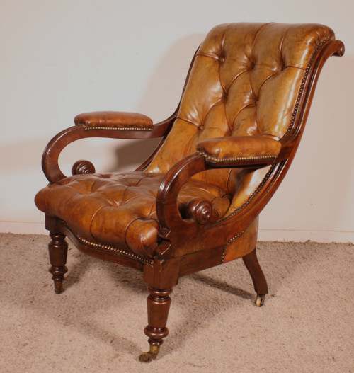 Poltrona Chesterfield - XIX secolo