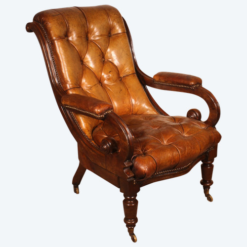 Poltrona Chesterfield - XIX secolo
