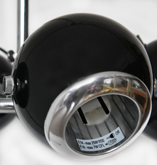 Eyeball chandelier in the style of the 1970s