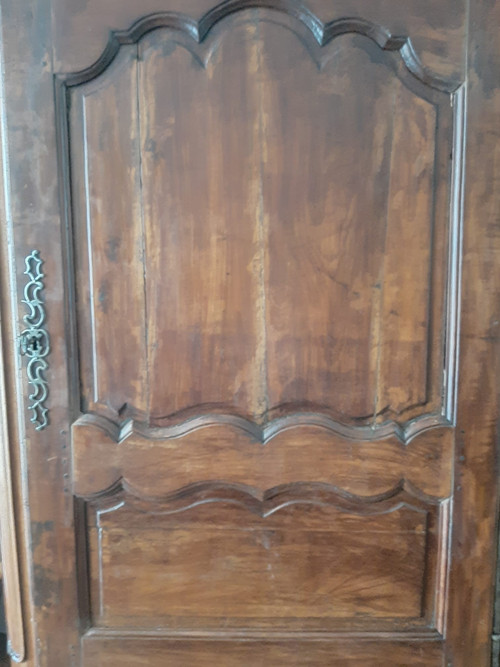 Cuffietta "da viaggio" Luigi XV, in ciliegio - XVIII secolo