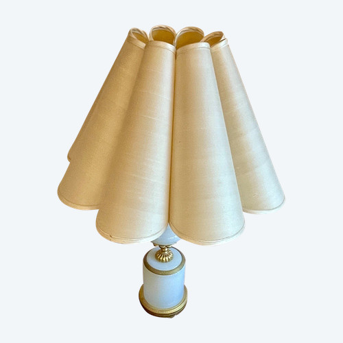 Lampada opalina “Bolla di sapone”, XIX secolo 
