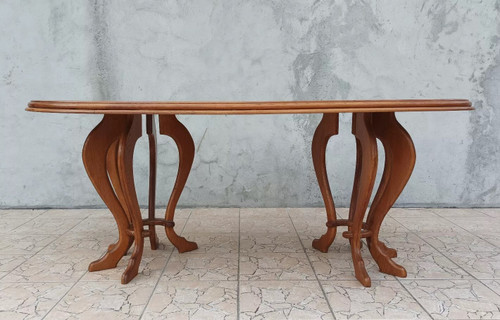 Tavolo vintage in rovere massello