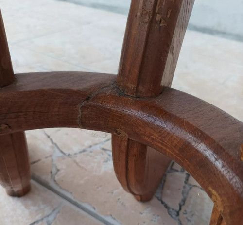 Tavolo vintage in rovere massello