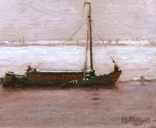 Hendrik Johannes VAN PIGGELEN, Boot in Holland