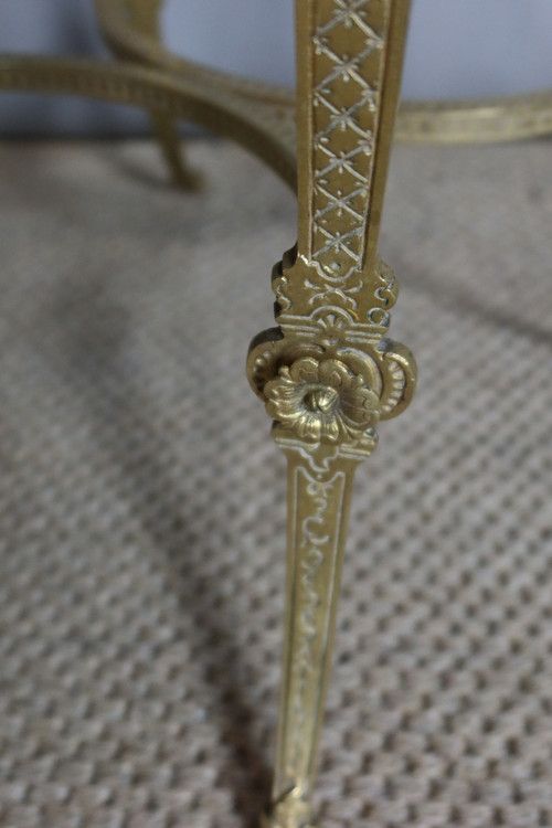 Sockeltisch mit Intarsien von Napoleon III