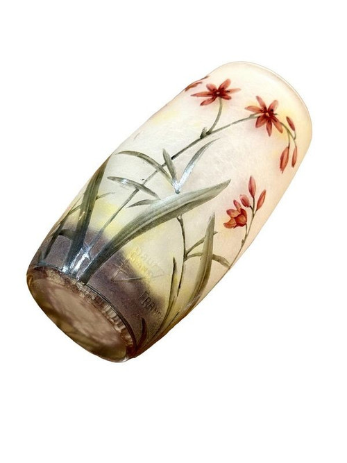 Daum Nancy Vase "Lily of the Cafres"
