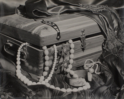 Bernard Darot silver photography 20th century jewelry box