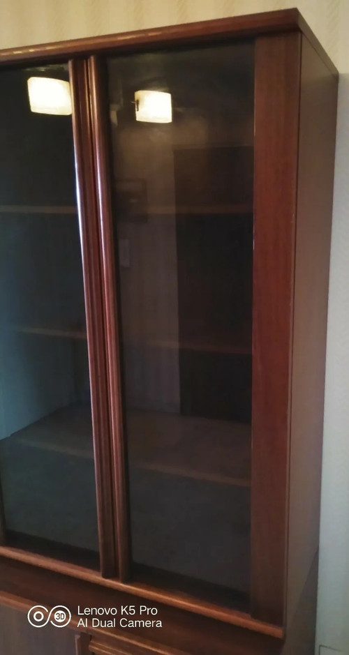 Libreria vintage scandinava in palissandro dal design Bas van Pelt