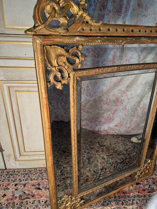 Large Regency period mirror, late 17th century