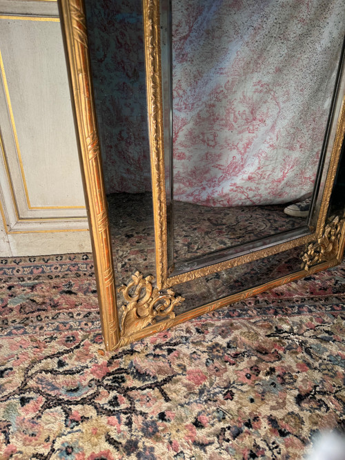Large Regency period mirror, late 17th century