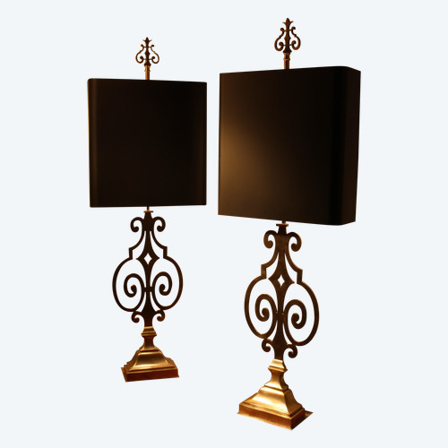 Paire de lampes Charles