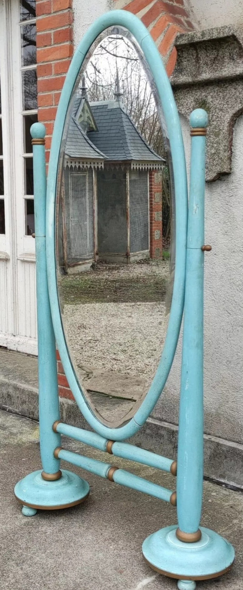 Alte große Art-Deco-Psyche