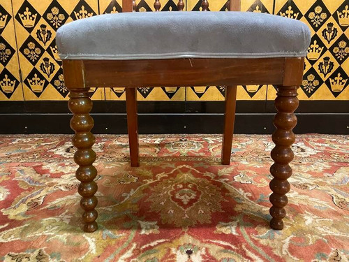 Suite di 6 sedie d'epoca del restauro "Chapelet"