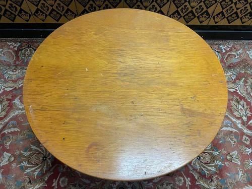 Table se jardin en bambou et chêne
