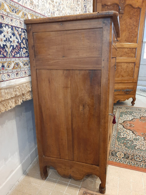 Buffet d'Appui en placage Loupe d'Amboine - Epoque XIXème